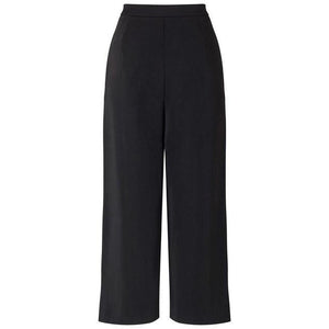 High Waisted Tailored Trouser With Gold Buttons