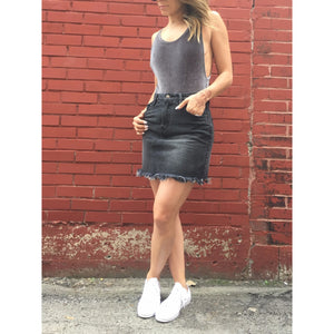 Sidewalk Cut-Off Mini Skirt